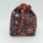 Preview: Futterbeutel basic, braun mit Paisley